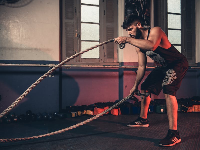 Modern fitness technology and equipment